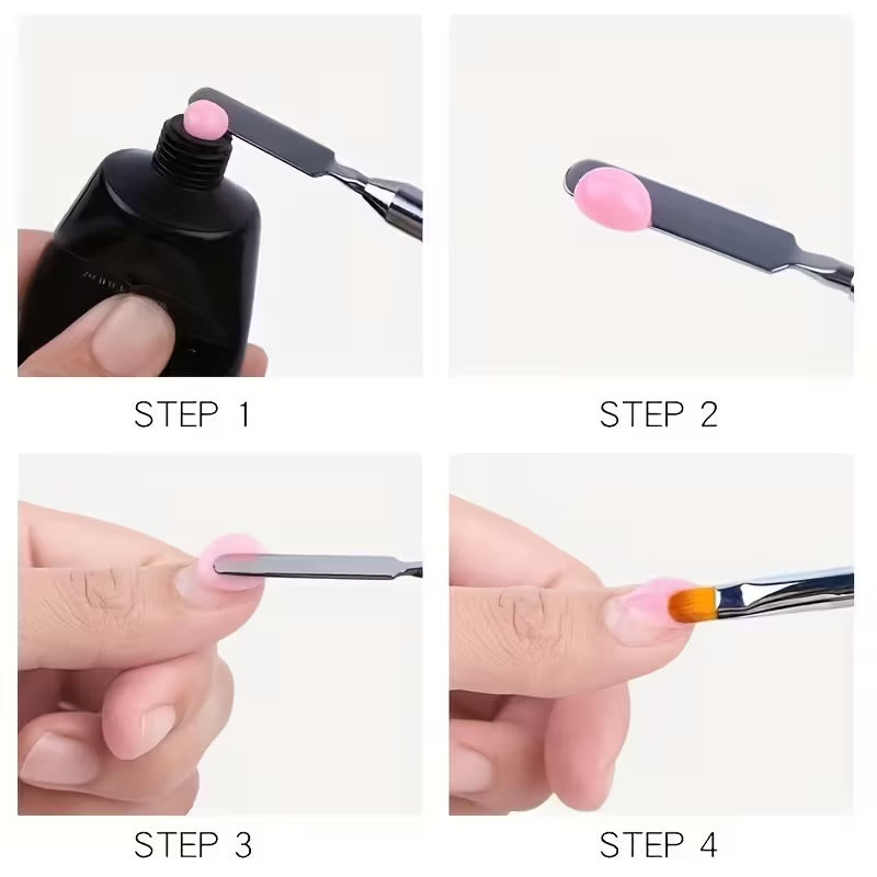 Poly Gel Duel Nail Brush (Pre-order)