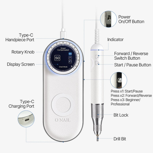 ONail AI Nail Drill